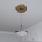 Ekena Millwork Attica PVC Ceiling Medallion (Fits Canopies up to 5 5/8"), Bright Coat Gold, 16"OD x 3 1/2"ID x 1"P CMP16ATBGL - alternate 7